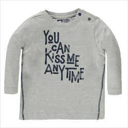 Tumble N Dry Norman Boys ZERO Tee in Light Grey Melange