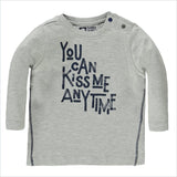 Tumble N Dry Norman Boys ZERO Tee in Light Grey Melange
