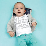 Tumble N Dry Nyles Boys ZERO Cardigan in Light Grey Melange