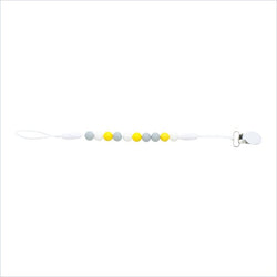 Glitter & Spice Pacifier Clip in Avery