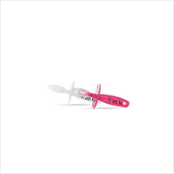 Zoli Chubby Gummy Massaging Teethers in Pink and White (Set of 2)