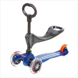 Mini Micro Sporty 3in1 Kickboard in Blue