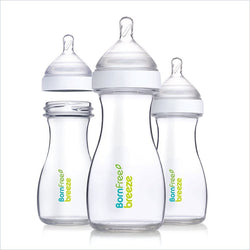 Born Free 9 Oz. Breeze Plastic Bottle - (Set of 3)