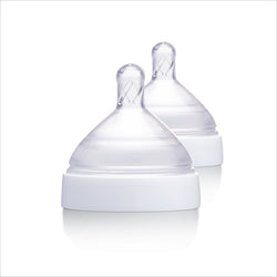 Born Free Breeze Nipples - Level 2 Medium Flow 1M+- (Set of 2)