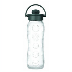 Lifefactory 22oz Flip Cap Glass Bottle in Clear