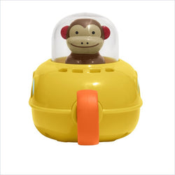 Skip Hop Zoo Pull & Go Monkey Submarine Bath Toy