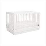 Babyletto Harlow 3-in-1 Convertible Crib in Acrylic White Base