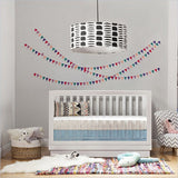 Babyletto Harlow 3-in-1 Convertible Crib in Acrylic White Base