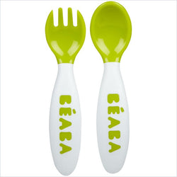 Beaba 2nd Stage Cutlery in Neon (Set of 2)