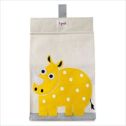 3 Sprouts Diaper Stacker in Rhino Yellow