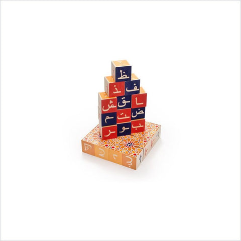 Uncle Goose Arabic ABC Blocks