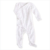 Aden + Anais Long Sleeve Kimono One-Piece in Lovely Mini Hearts