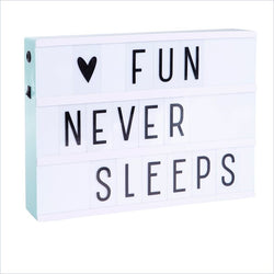 A Little Lovely Company Lightbox A4: Mint