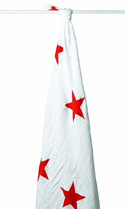 Aden + Anais Single Swaddle in Radiant Red