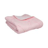 Living Textiles Penelope Jersey Pintuck Comforter in Pink and Koko Rose