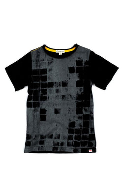 Appaman Graphic Tee- Subway Tiles in Black